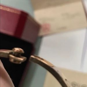 Authentic Cartier LOVE Bracelet YG SZ 17